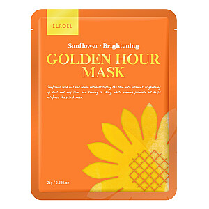 ELROEL Golden Hour Mask Saulespuķu sejas maska 25g