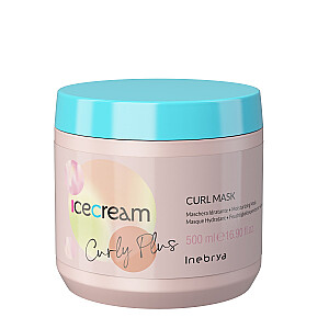 INEBRYA Ice Cream Curly Plus maska cirtainiem matiem 500ml