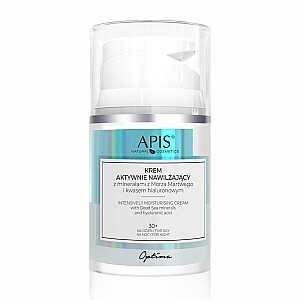 APIS Active mitrinošs krēms ar Nāves jūras minerāliem un hialuronskābi 30+ 50ml