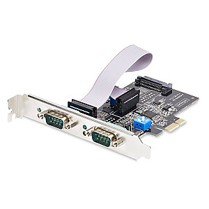 2-PORTu PCIE/SERIĀLĀ KARTE.