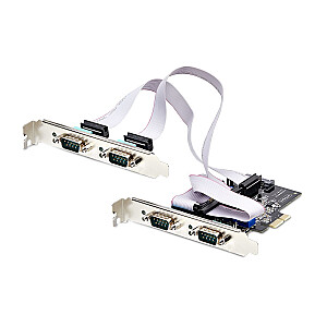 4-ПОРТОВАЯ ПОСЛЕДОВАТЕЛЬНАЯ КАРТА PCIE/.