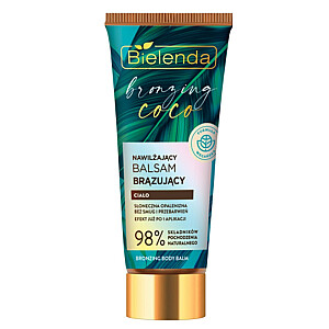 BIELENDA Bronzing Coco drėkinamasis kūno bronzinis balzamas 200ml