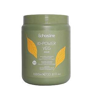 ECHOSLINE Ki Power Vegan Mask veganiška plaukų kaukė 1000ml