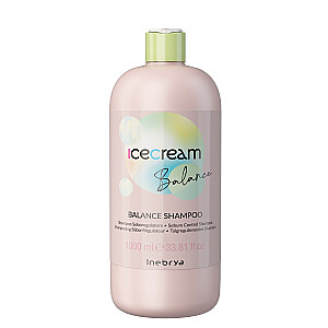 INEBRYA Shampoo Ice Cream Balance riebiems plaukams 1000ml