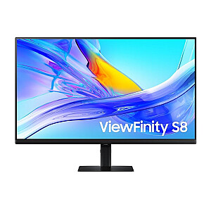 Monitor 32 cali ViewFinity S80UD IPS 3840x2160 UHD 16:9 1xHDMI 1xDP 1xUSB-C 90W 3xUSB 3.0 LAN KVM 5ms PinP/PbyP 60Hz HAS+PIV płaski 3YOn-Site