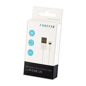Forever Lightning  MD818ZM/A данных USB и зарядный кабель 1м белый