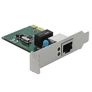 DeLOCK PCIe x1 karte 1 Gigabit LAN portā, LAN adapteris