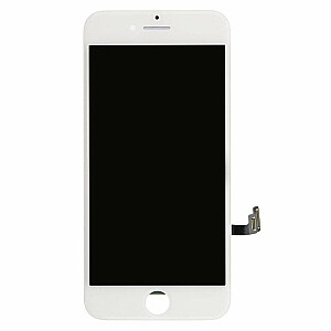 HQ A+ Analogs LCD Skarienjūtīgais Displejs priekš Apple iPhone 8 Pilns modulis Balts
