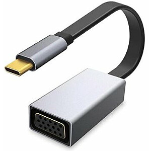 Platinet Multimedia Adapter Type-C  to VGA (1080P*60Hz) Adaptor