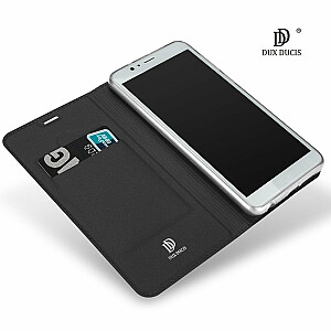 Dux Ducis Premium Magnet Case Grāmatveida Maks Telefonam Xiaomi Redmi 8A Melns