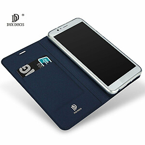 Dux Ducis Premium Magnet Case Grāmatveida Maks Telefonam Xiaomi Redmi 8A Zils