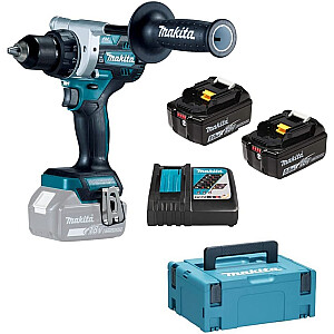 Аккумуляторная дрель-шуруповерт Makita DDF486RTJ 18V