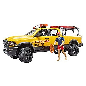 Bruder Auto Dodge RAM 2500 Power Water Rescue Wagon ar piederumiem (02506)