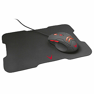 Varr VSETMPX4 Игровая мышь с Дополнительными кнопками / 800-3200 DPI / USB / Gaming Kоврик для мыши