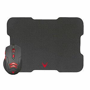 Varr VSETMPX4 Игровая мышь с Дополнительными кнопками / 800-3200 DPI / USB / Gaming Kоврик для мыши