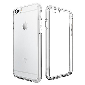 Fusion Ultra Back Case 0.3 mm Прочный Силиконовый чехол для Apple iPhone 6 / 6S Прозрачный