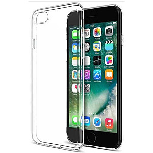 Fusion Ultra Back Case 0.3 mm Izturīgs Silikona Aizsargapvalks Priekš Apple iPhone 7 / 8 Caurspīdīgs