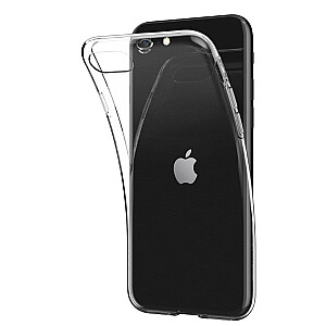 Fusion Ultra Back Case 0.3 mm Izturīgs Silikona Aizsargapvalks Priekš Apple iPhone SE 2020 Caurspīdīgs