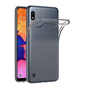 Fusion Ultra Back Case 0.3 mm Izturīgs Silikona Aizsargapvalks Priekš Samsung A105 Galaxy A10 / Galaxy M105 M10 Caurspīdīgs