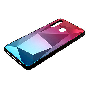Fusion Stone Ombre Back Case Silikona Aizsargapvalks Priekš Apple iPhone 11 Pro Rozā - Zils