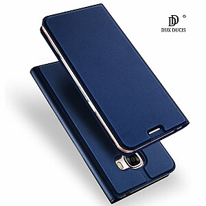 Dux Ducis Premium Magnet Case Grāmatveida Maks Telefonam Samsung N770 Galaxy Note 10 Lite Zils