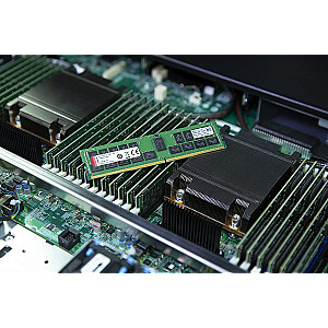 Kingston DDR4 64GB - 3200 - CL - 22 - Viens komplekts - DIMM - ECC REG, KSM32RD4/64HCR, XMP, melns
