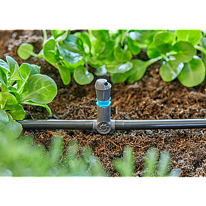 Форсунки-распылители Gardena Micro-Drip-System 90, 5 шт. (черный/бирюзовый, модель 2023 г.)