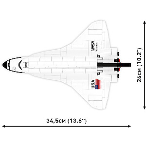 Конструктор COBI Space Shuttle Atlantis (масштаб 1:100)