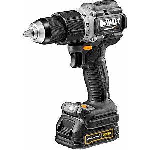 DEWALT DCD85ME2GT 18 V bezvadu kombinētā urbjmašīna, McLaren dizains (pelēks/melns, 2 POWERSTACK 1,7 Ah litija jonu akumulatori, T STAK kastē)