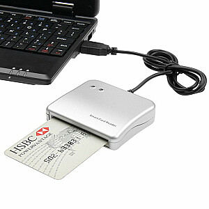 Fusion ID Karšu Lasītājs PC / SC / CCID ISO7816 USB (+SIM) Balts