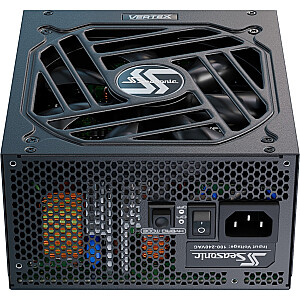 Seasonic VERTEX GX-750 750 W datora barošanas avots (melns, 3x PCIe, kabeļa pārvaldība, 750 W)