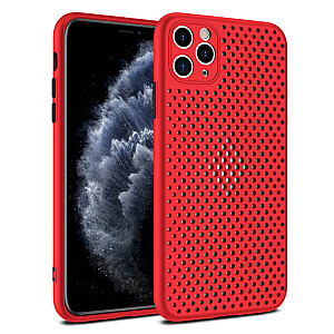 Fusion Breathe Case Силиконовый чехол для Apple iPhone 7 / 8 / SE 2020 Красный