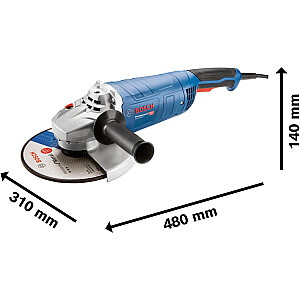 БОШ. ШЛИФОВАЛЬНАЯ МАШИНА ANGLE.2400W/GWS 2400 J