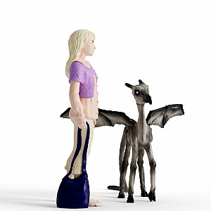 Schleich Wizarding World Luna & Baby Thestral Action Figūra