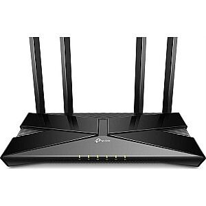 TP-Link Archer AX23 AX1800 Dual-Band Wi-Fi 6 Router, 574Mbps at  2.4 GHz + 1201 Mbps at 5 GHz, 802.3at POE and 12V DC, 4×Internal Antennas