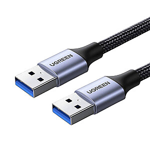 USB3.0 cable Male USB-A to Male USB-A UGREEN 2A, 0.5m (black)