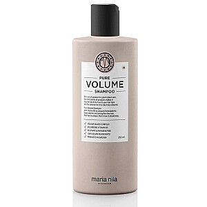 MARIA NILA Pure Volume Shampoo stiprinošs šampūns, kas piešķir matiem apjomu bez sulfātiem 350ml