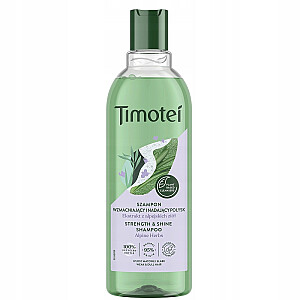TIMOTEI Strength & Shine Shampoo Šampūns matiem stiprinājumam un spīdumam 400ml