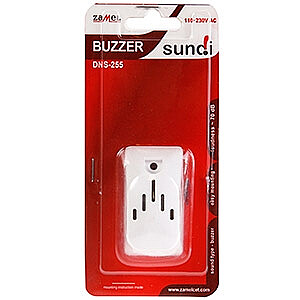 Zvans Buzzer DNS-255 110-230V balts DNS-255