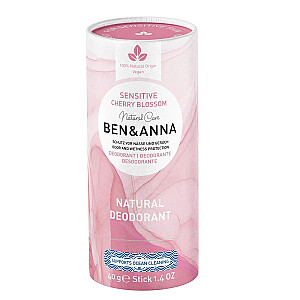 BEN&amp;ANNA Natural Deodorant натуральный дезодорант без соды Japan Cherry Blossom Sensitive 40г