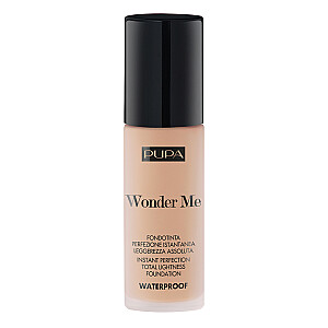 Ūdensizturīgs sejas tonālais krēms PUPA Wonder Me 040 Honey Warm 30 ml