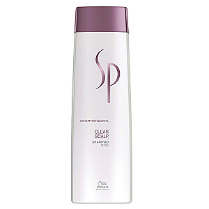 WELLA PROFESSIONALS SP Clear Scalp Shampoo maigi attīrošs šampūns matiem un galvas ādai 250ml