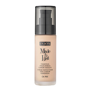 PUPA Made To Last Total Comfort Foundation SPF10 матирующая основа длительного действия 030 30 мл