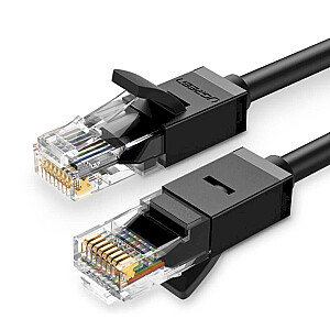 Ugreen LAN Кабель / 5e cat / RJ45 / 1m / Черный