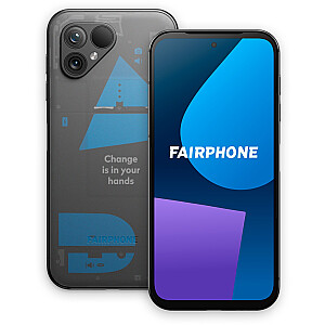 Fairphone 5 – 6,46 – 256 ГБ (прозрачный, Android 13, две SIM-карты)