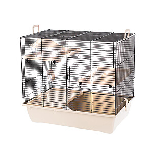 INTER-ZOO Pinky 3 Zinc Beige - būris kāmim