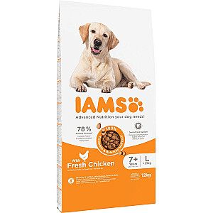 IAMS for Vitality Senior Large Breed Chicken - сухой корм для собак - 12 кг