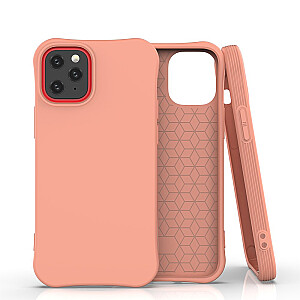 Fusion Solaster Back Case Silikona Aizsargapvalks Apple iPhone 12 / 12 Pro Oranžs