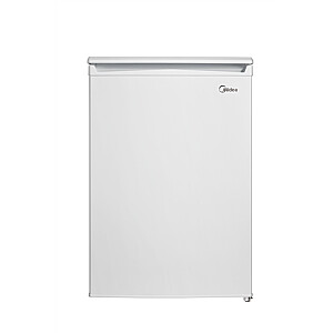 Midea Refrigerator | MDRD168FGE01 | Energy efficiency class F | Free standing | Larder | Height 84.5 cm | Fridge net capacity 97 L | Freezer net capacity 16 L | 39 dB | White