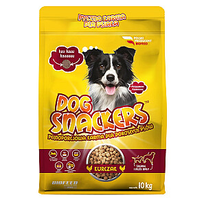 BIOFEED Dog Snackers Adult Medium & Large Vistas - sausa suņu barība - 10 kg